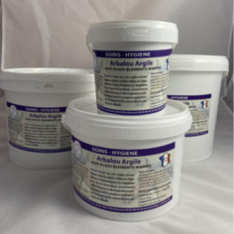 arbalou argile aux oligo-éléments marins cheval argile cheval argile France argile corps cheval emplatre cheval boue