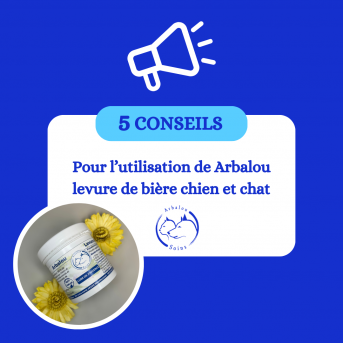 Levure de bière poudre chien - La boutique de l'Arbalou