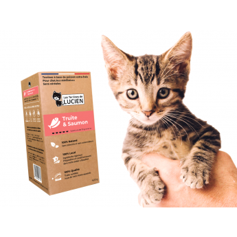 Pâtées pour chats artisanales - Terrines de Lucien