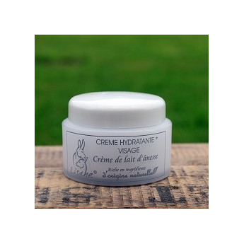 crème hydratante au lait d'ânesse