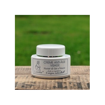 crème antirides au lait d'ânesse