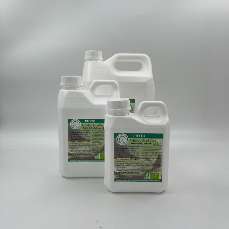 GEL ALOE VERA À BOIRE CHEVAL BIO