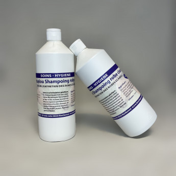 SHAMPOING cheval ROBES CLAIRES - shampoing violet cheval blanc -