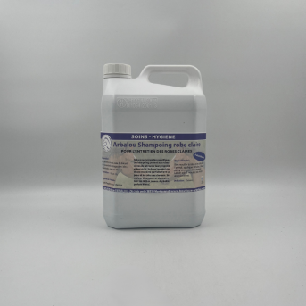 SHAMPOING cheval ROBES CLAIRES - shampoing violet cheval blanc -