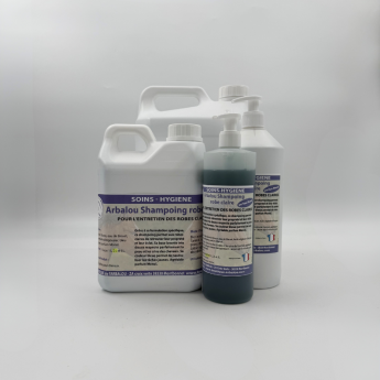 SHAMPOING cheval ROBES CLAIRES - shampoing violet cheval blanc -