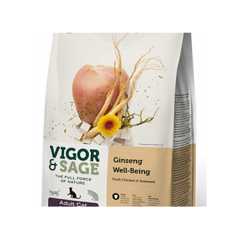 Vigor and Sage CHAT Poulet Bien-être