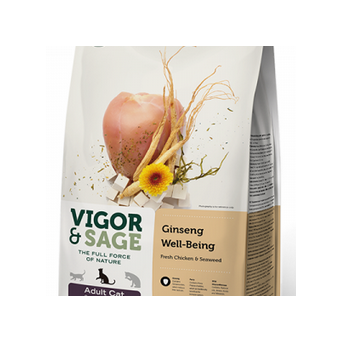 Vigor and Sage CHAT Poulet Bien-être