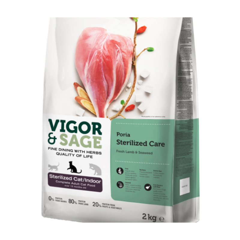 Vigor and Sage CHAT stérilisé Agneau Vigor and Sage CHAT stérilisé Agneau