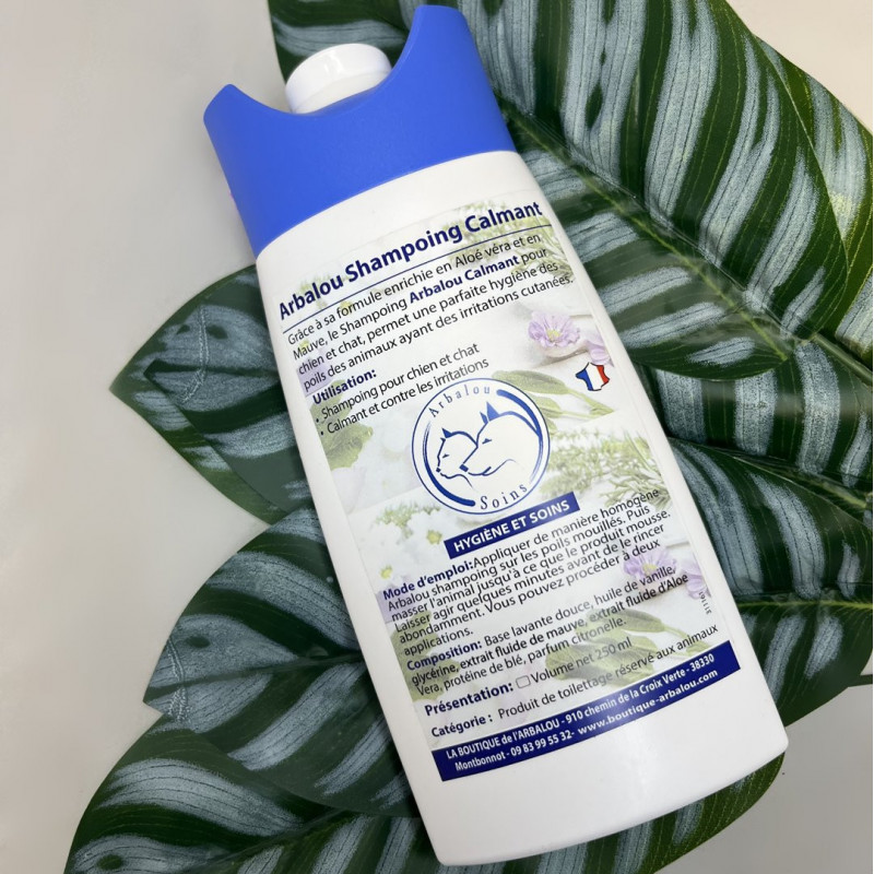 ARBALOU SHAMPOING CALMANT CHIEN