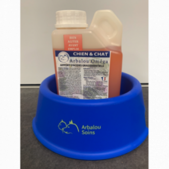 COMPLEMENT ALIMENTAIRE POUR CHIEN - PRODUIT NATUREL DEMANGEAISONS DU CHIEN - HUILE CHIEN QUI SE GRATTE