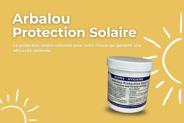 Arbalou Protection Solaire : la crème solaire naturelle pour votre cheval