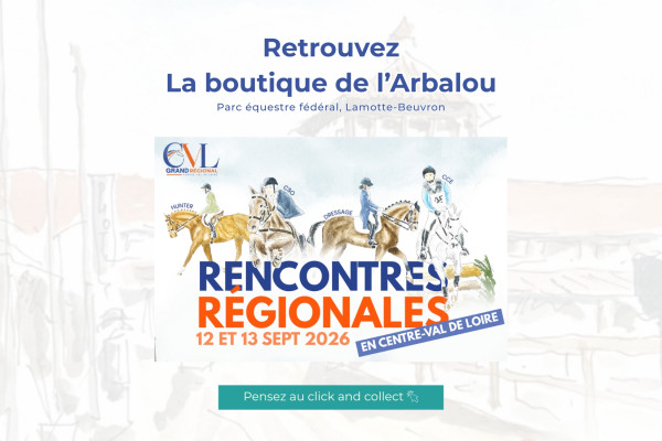 Grand Régional 2026 à Lamotte-Beuvron : retrouvez la Boutique de l’Arbalou sur place
