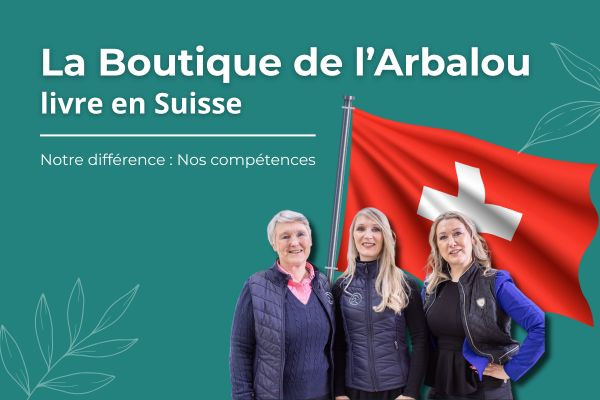 Notre boutique française expédie en Suisse !