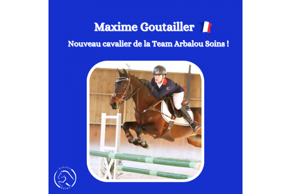 Nouveau cavalier de complet poney avec Maxime Goutailler.