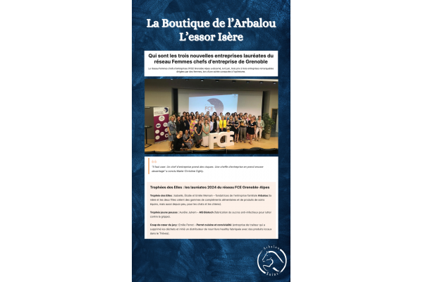 Arbalou Soins gagne le trophée des elles !