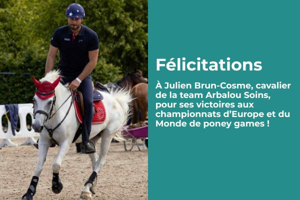 Julien Brun Cosme team Arbalou Soins