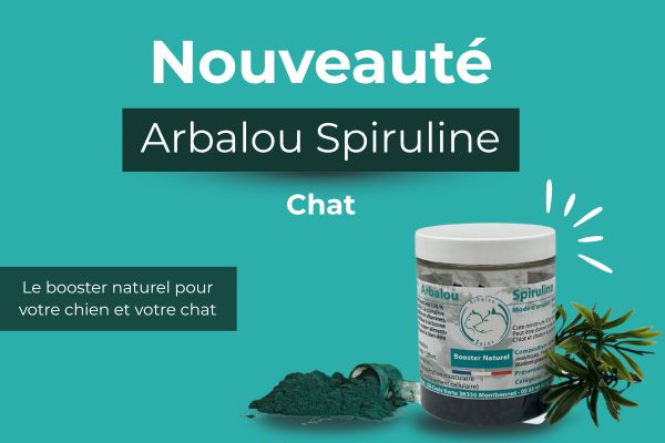 ARBALOU SPIRULINE CHAT : le super-aliment naturel.