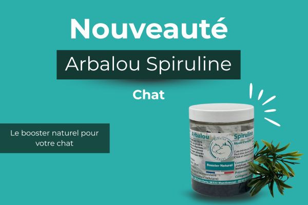 ARBALOU SPIRULINE CHAT : le super-aliment naturel.