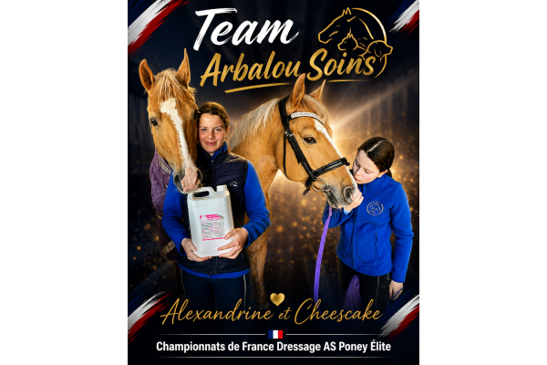 Bienvenue à Alexandrine Donat et Crown Cheesecake dans la Team Arbalou Soins 2026 !