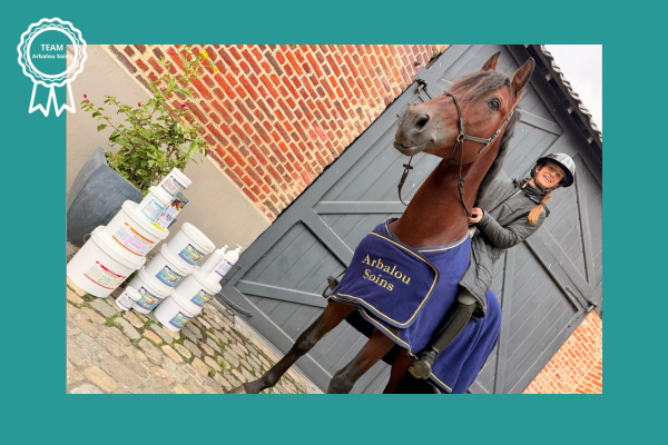 Alizée Froment team Arbalou Soins.