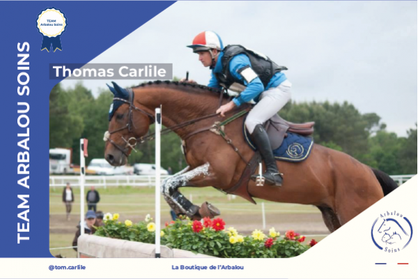 Thomas Carlile team Arbalou Soins.