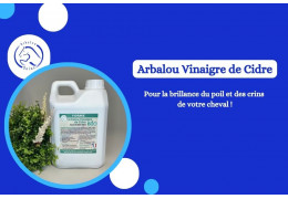 Découvrez les bienfaits du vinaigre de cidre pour votre cheval.