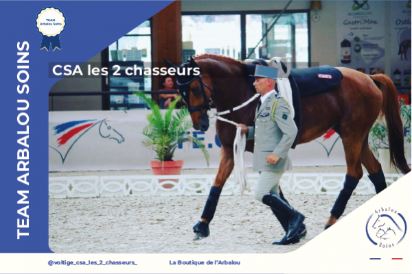 Arbalou Soins partenaire des voltigeurs