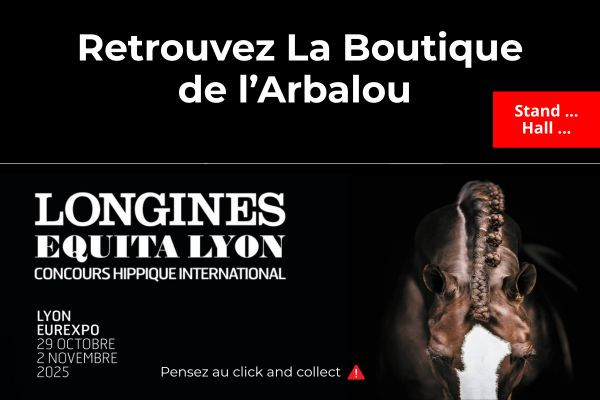 La Boutique de l’Arbalou à Equita Lyon 2025