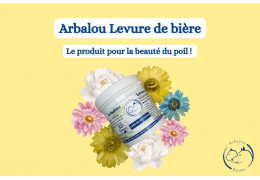 Nouveau, Levure de Bière pour le bien-être de vos chiens et chats.