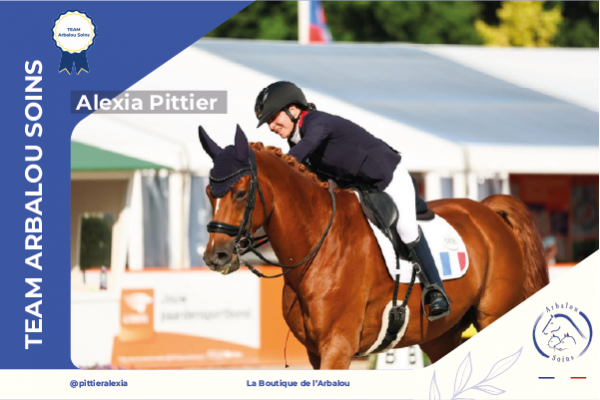 Alexia Pittier Team Arbalou Soins. Vice championne du Monde 2026