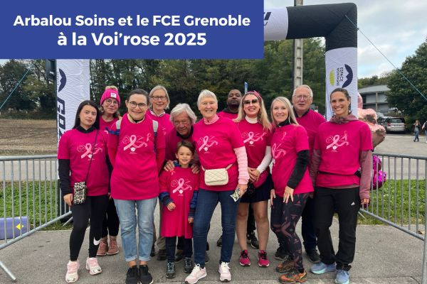Voi’Rose 2025 : la boutique L’Arbalou marche aux côtés de La Cordée Rose pour octobre rose. Voi’Rose 2025 : la boutique L’Arbalou marche aux côtés de La Cordée Rose pour octobre rose.